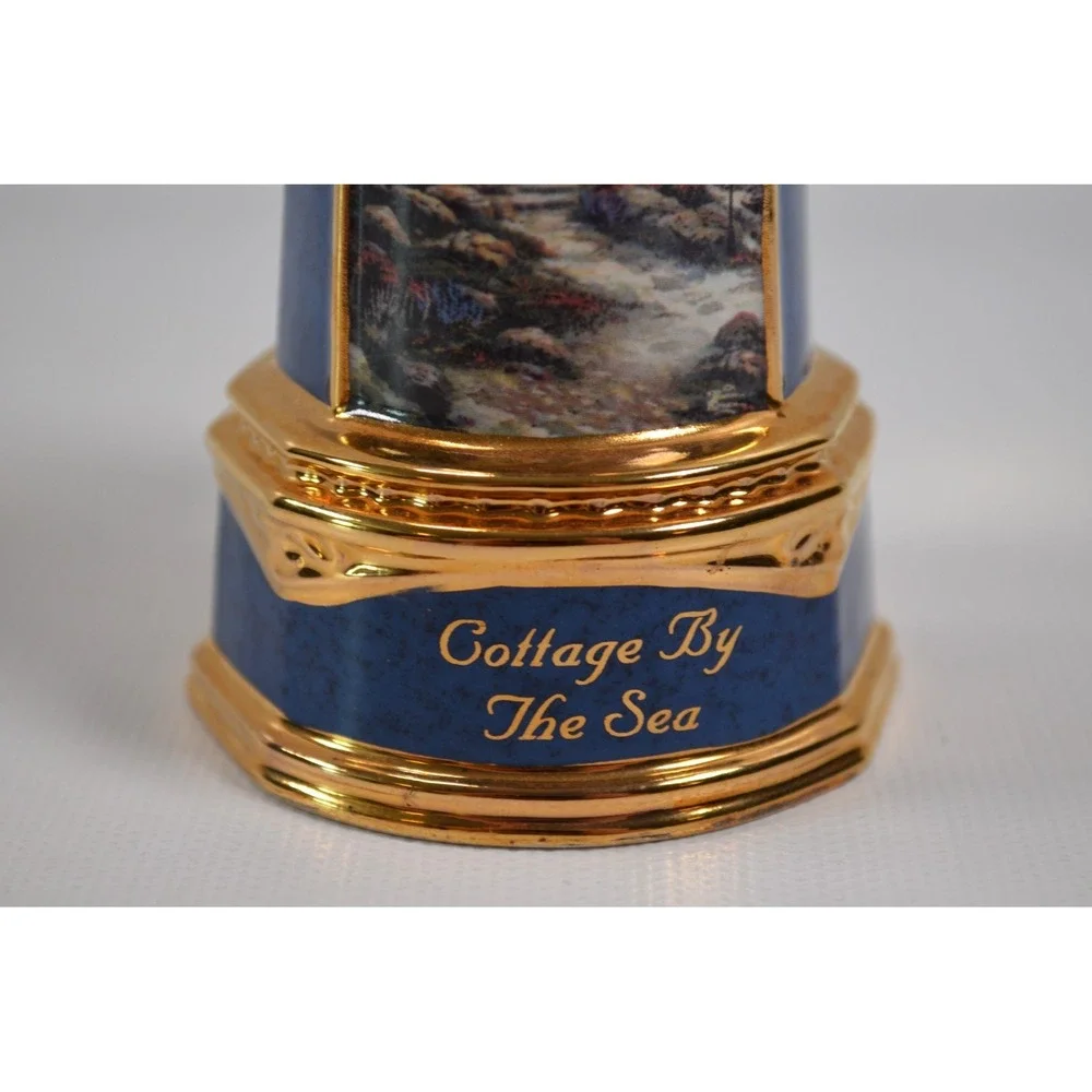 Thomas Kinkade COTTAGE BY THE SEA Seaside Reflections Heirloom Classic Ornament